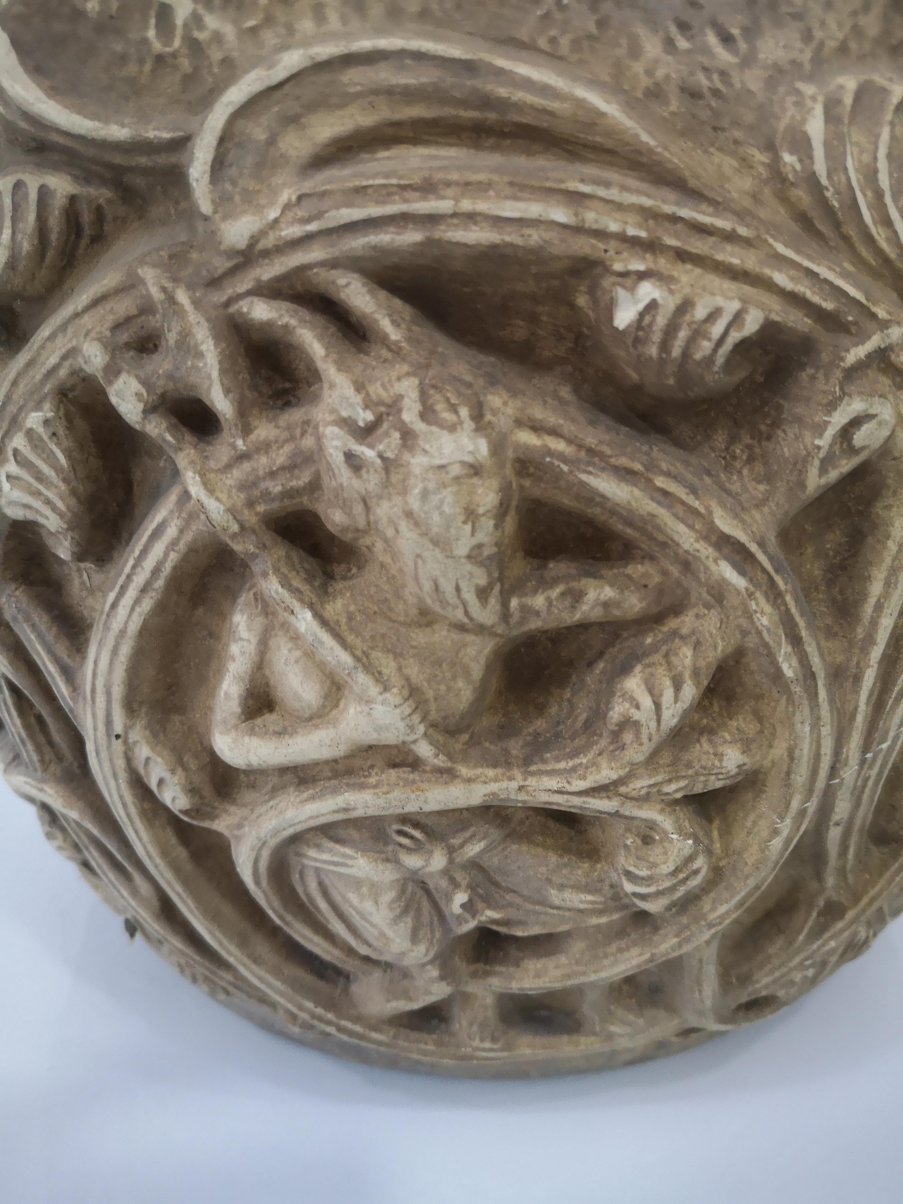 Original italienische Terrakotta-Vase aus der 