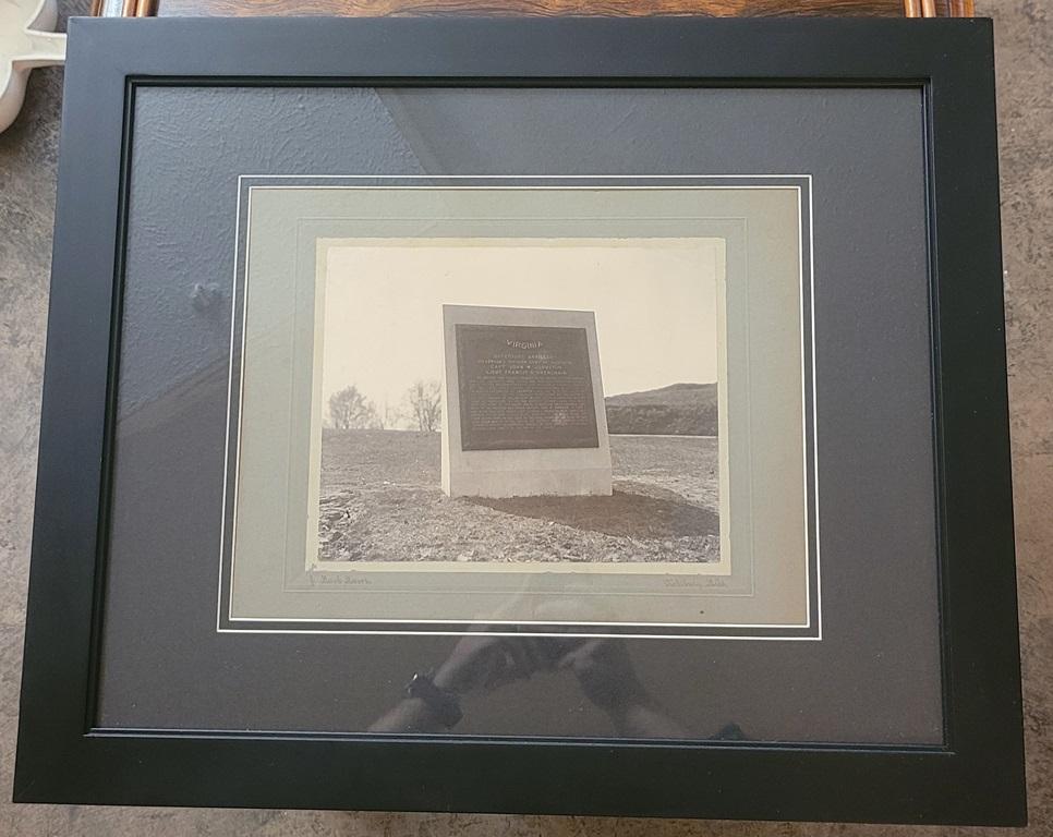 Photo originale du commémoratif de Virginie à Vicksburg, MISS en vente 2
