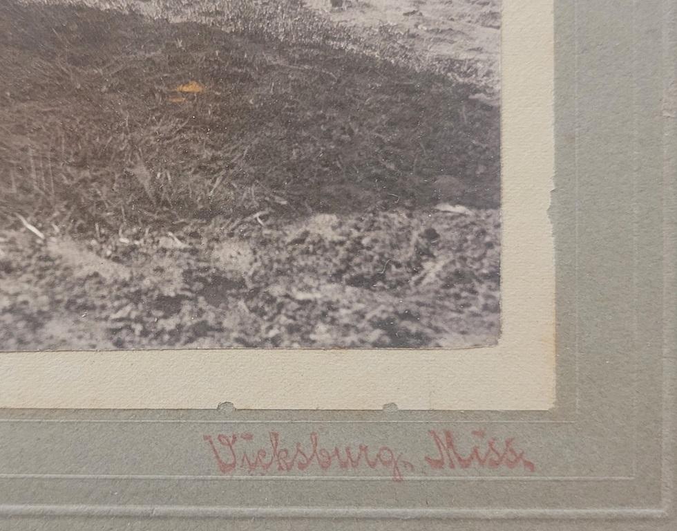 American Original J Mack Moore Photo of Virginia Memorial in Vicksburg, MISS For Sale