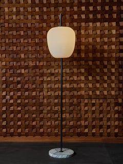 Original J14 Floor Lamp by Joseph-Andre Motte for Disderot circa 1958