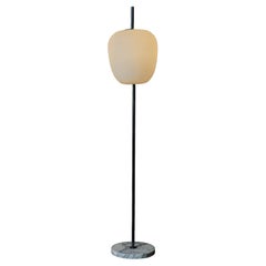 Lampada da terra originale J14 di Joseph-Andre Motte per Disderot del 1958 circa