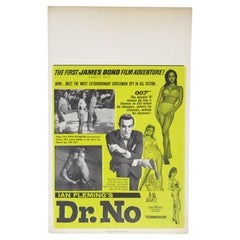Original James Bond Dr. No Benton Window Card 