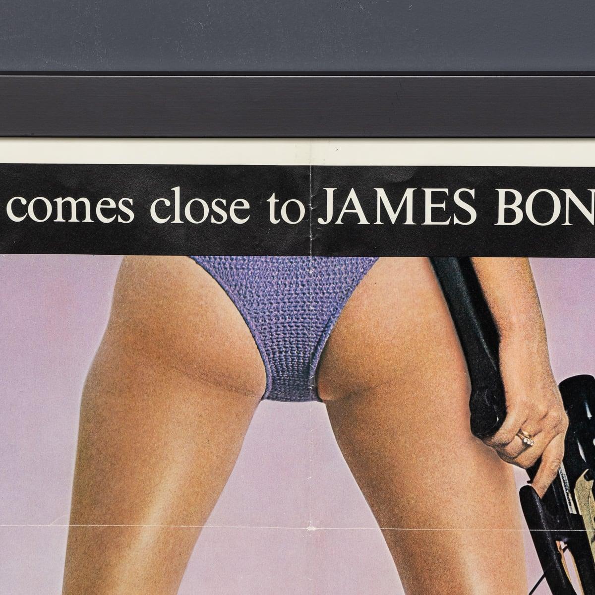 20th Century Original James Bond 'For Your Eyes Only' Framed Poster c.1981 For Sale