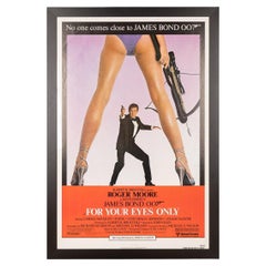 Original James Bond 'For Your Eyes Only' Poster, c.1981