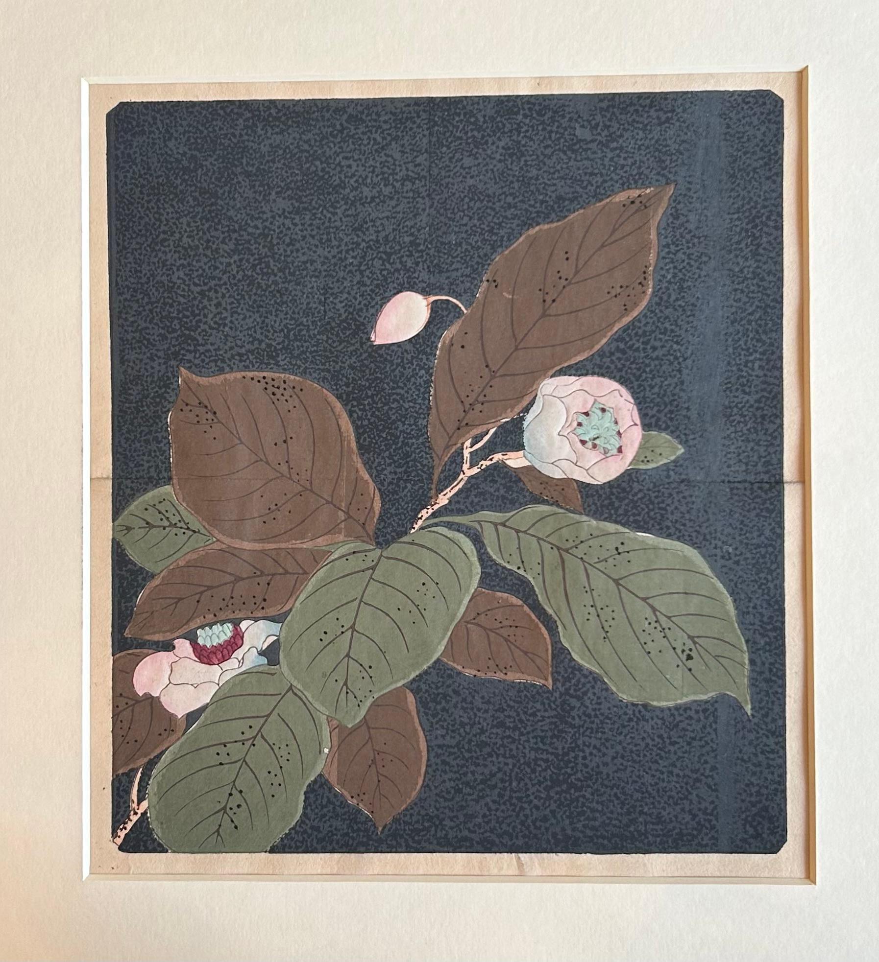 Original Japanese Woodblock Print Circa 1900 5