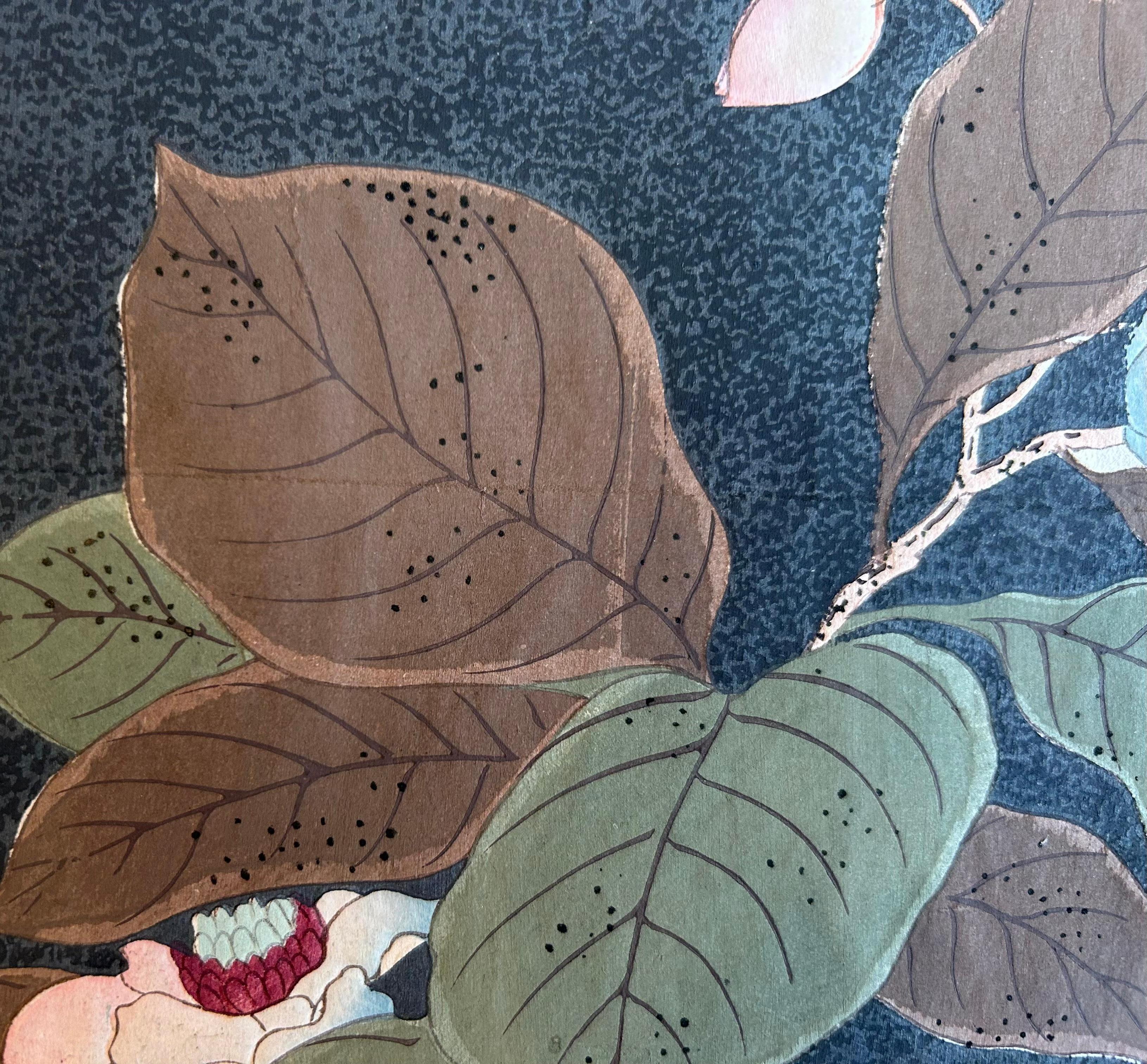 20th Century Original Japanese Woodblock Print Circa 1900