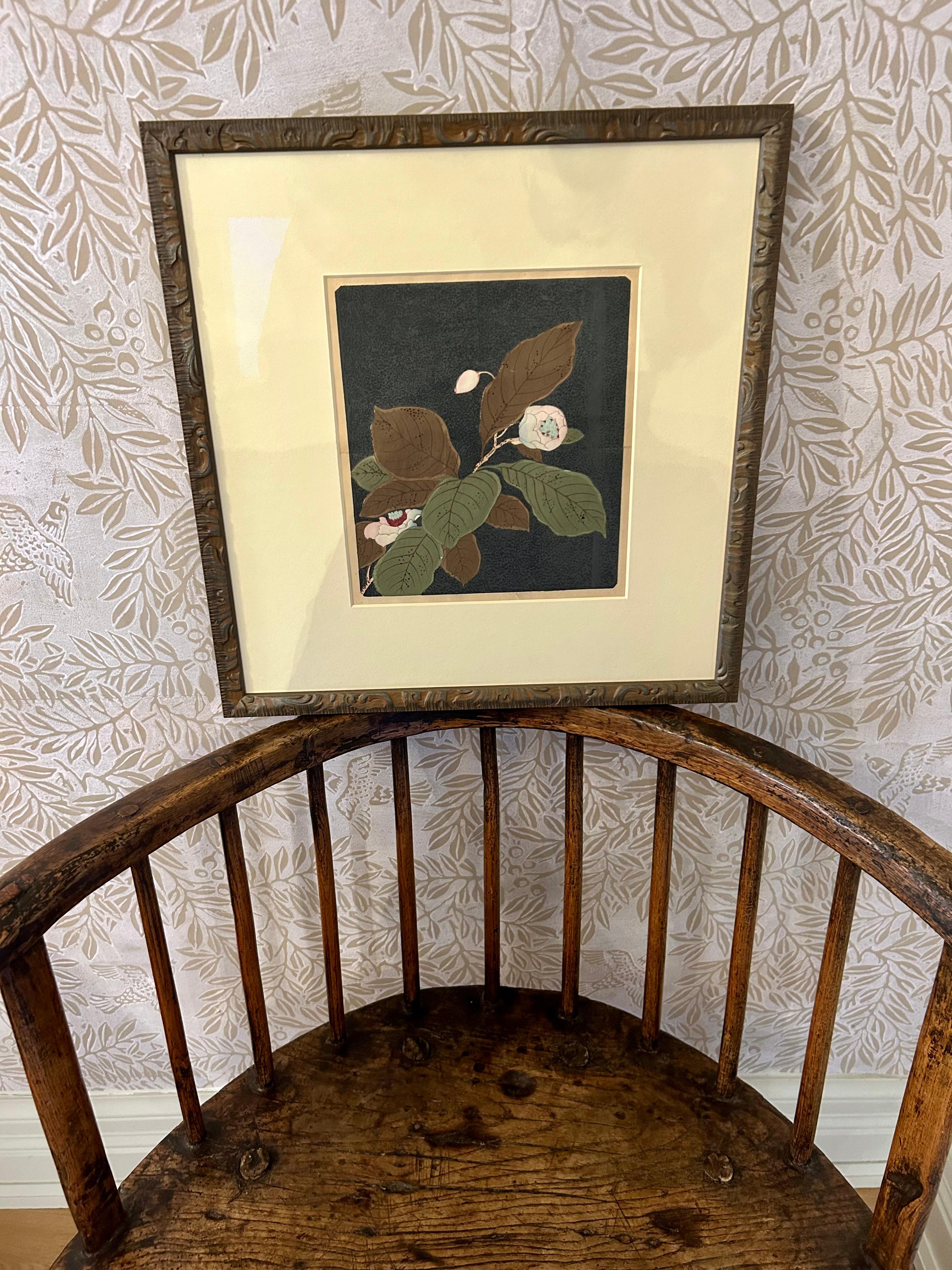 Original Japanese Woodblock Print Circa 1900 1