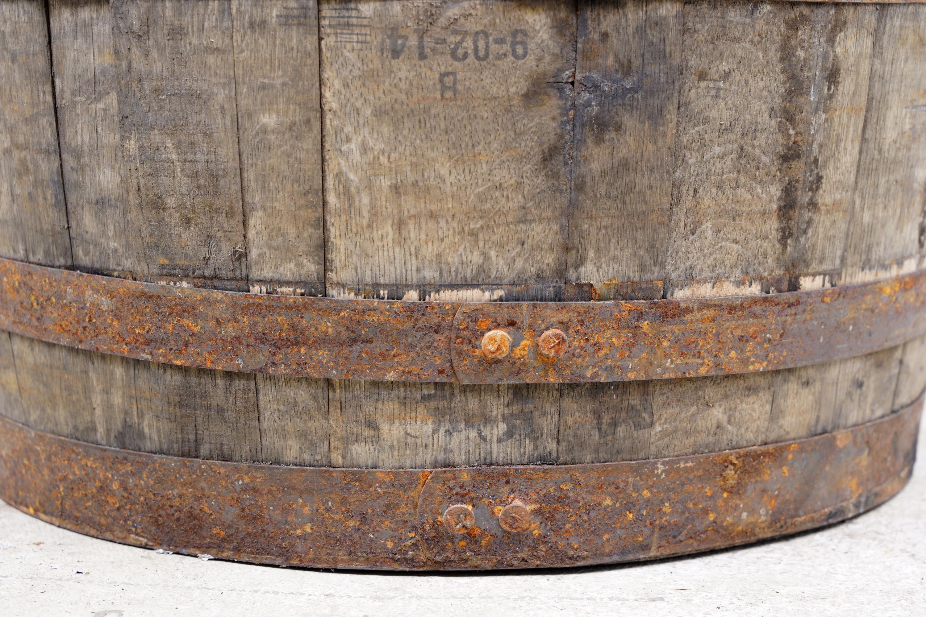bourbon barrel dimensions