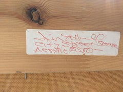 Original Jim Hill Acrylic on Canvas City Street Scene