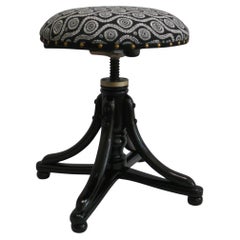 Antique Original J.&J. Kohn Piano Stool, Early 20. Century
