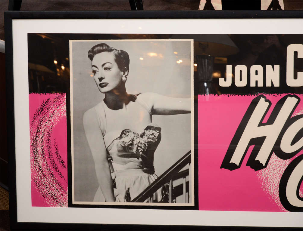 Modern Original Joan Crawford Cinema Poster from the Classic Film Harriet Craig