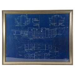 Original John Alden Yacht Blueprint