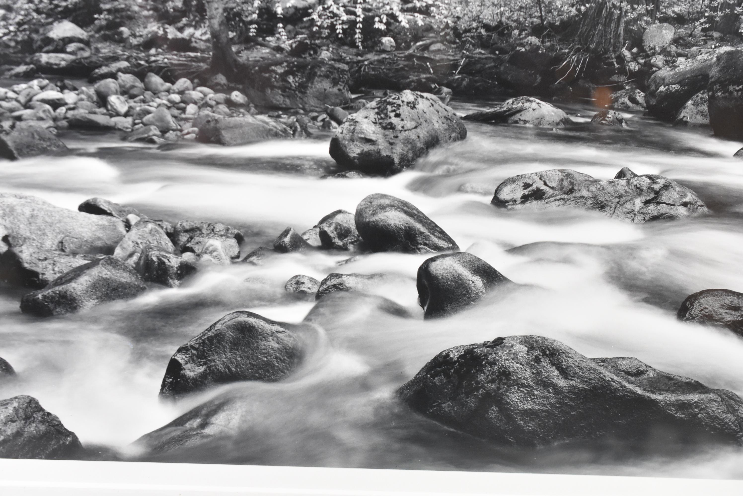 American Original John Sexton Silver Gelatin Print Merced River and Valley 1983 For Sale