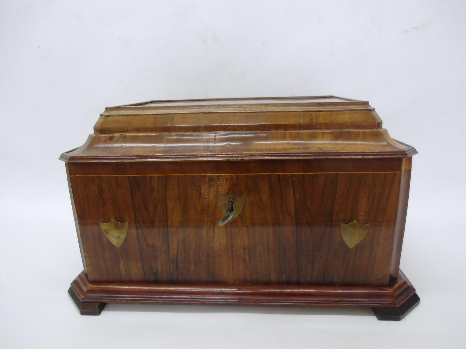 Original Joiner Guild Chest from the Biedermeier Period For Sale 4