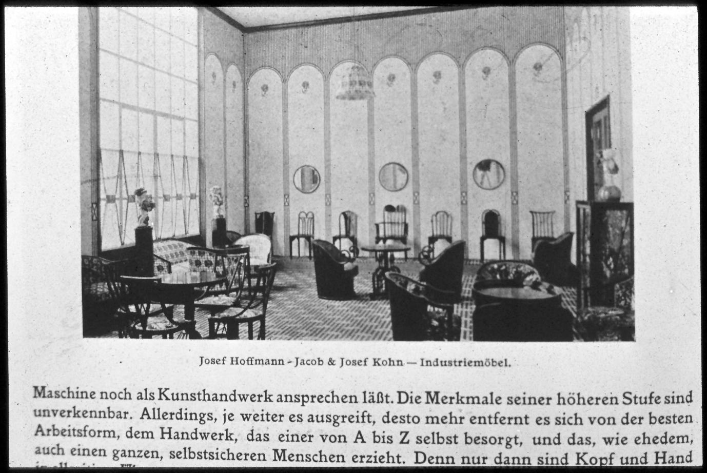 Original Josef Hoffmann 1908 Barrel-Chair, Kohn, Jugendstil, Early 20th Century In Good Condition For Sale In Vienna, AT