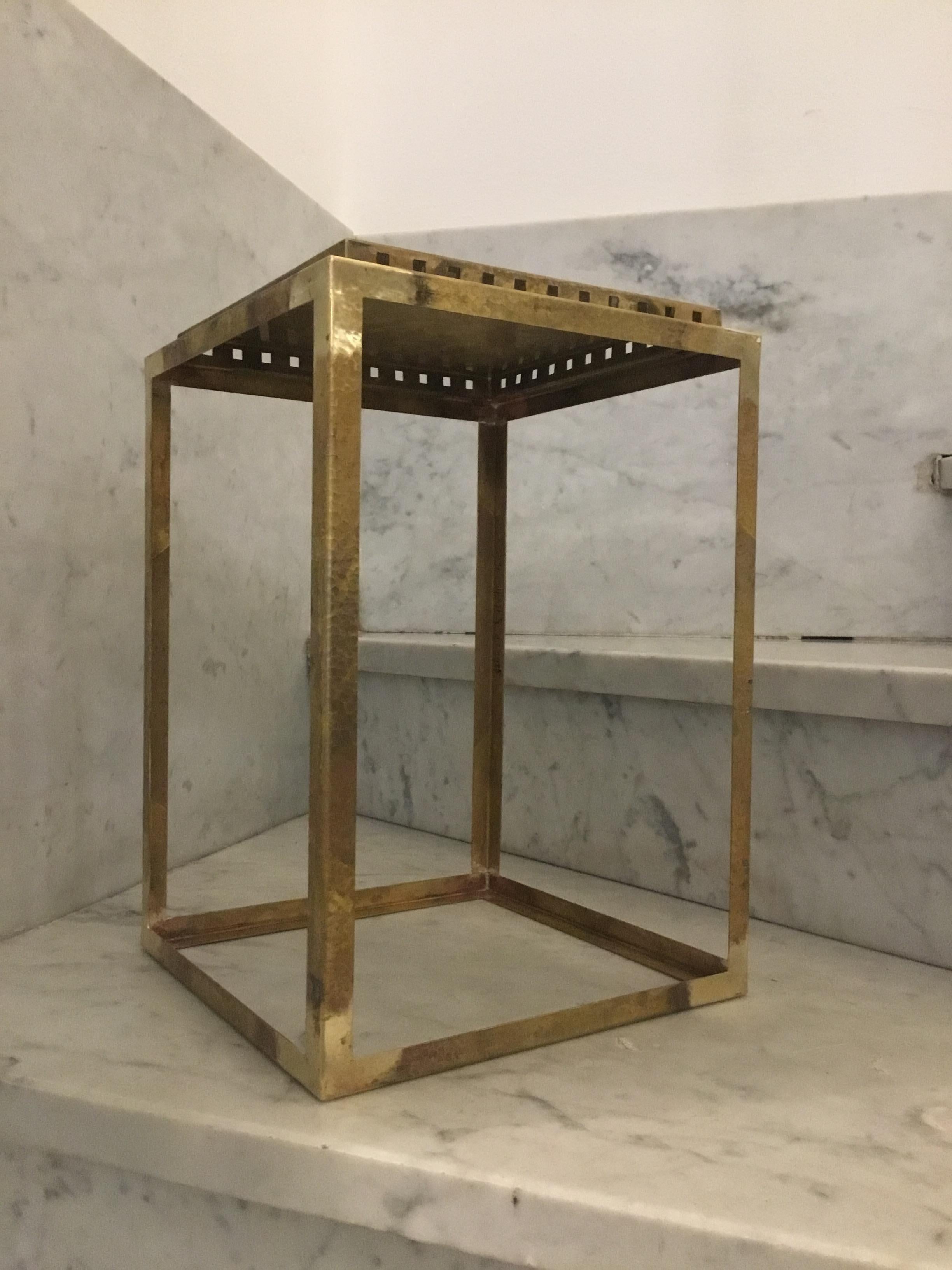 Vienna Secession Original Josef Hoffmann Attributed Lantern Wiener Werkstaetten Style, Jugendstil For Sale