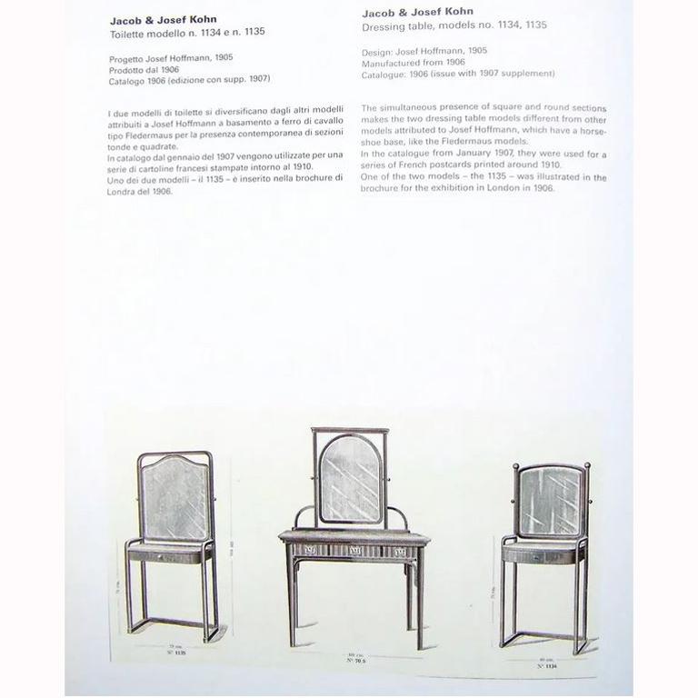 Ein außergewöhnliches modernes Möbel aus der besten Zeit seines Schaffens. Er entwarf richtungsweisende Industriedesigns für die bentwood-Industrie. Dieser Schminktisch stammt aus der Möbelfamilie 