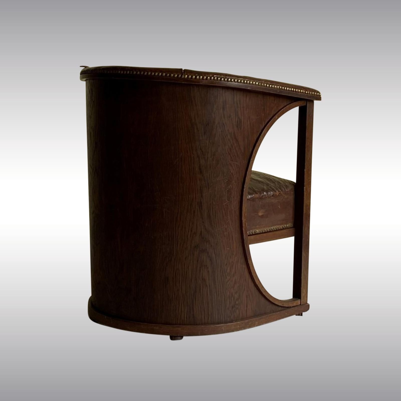 Fauteuil original Josef Hoffmann, J. & J. Kohn, Model No. 428/F. Austríaco en venta