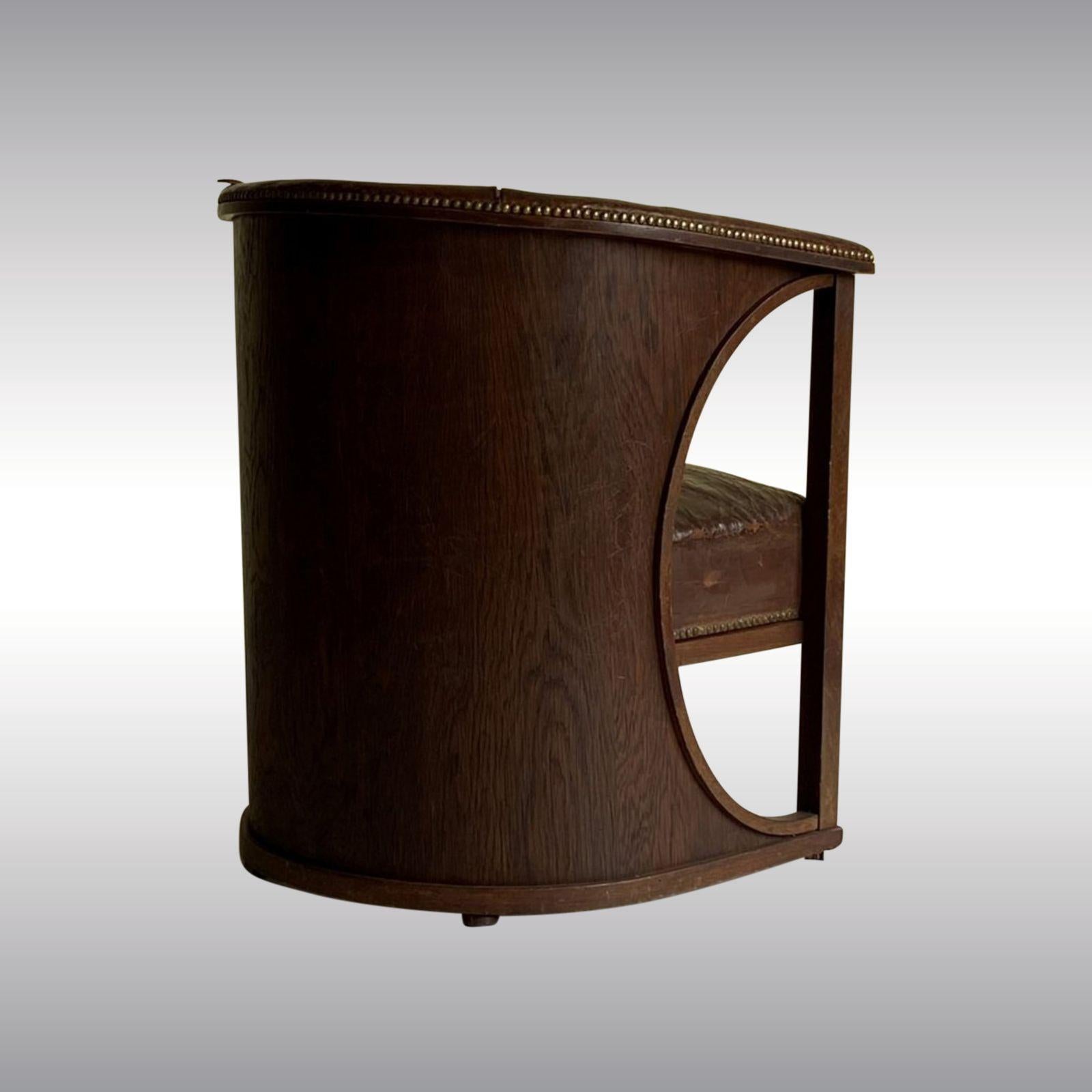 Fauteuil original Josef Hoffmann, J. & J. Kohn, Model No. 428/F. Austríaco en venta