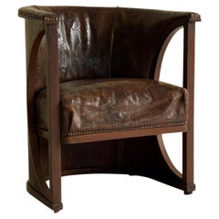 Antique Original Josef Hoffmann Fauteuil, J. & J. Kohn, Model Nr. 428/F