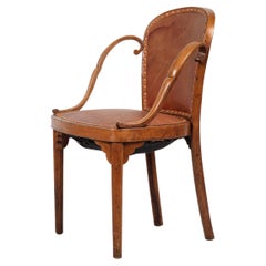 Original Josef Hoffmann/Gebrüder J&J Kohn Chair, Early 20th Century, Jugendstil