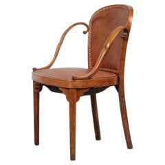 Silla original Josef Hoffmann/Gebrüder J&J Kohn, principios del siglo XX, Jugendstil