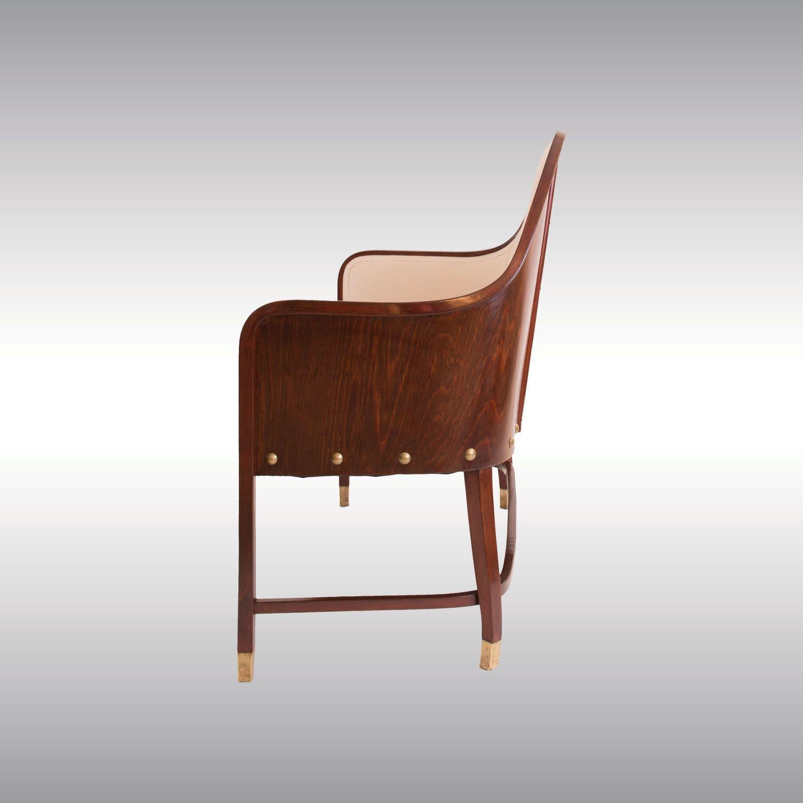 Austrian Original Josef Hoffmann & J. & J. Kohn Bench Vienna Secession, 1901 For Sale