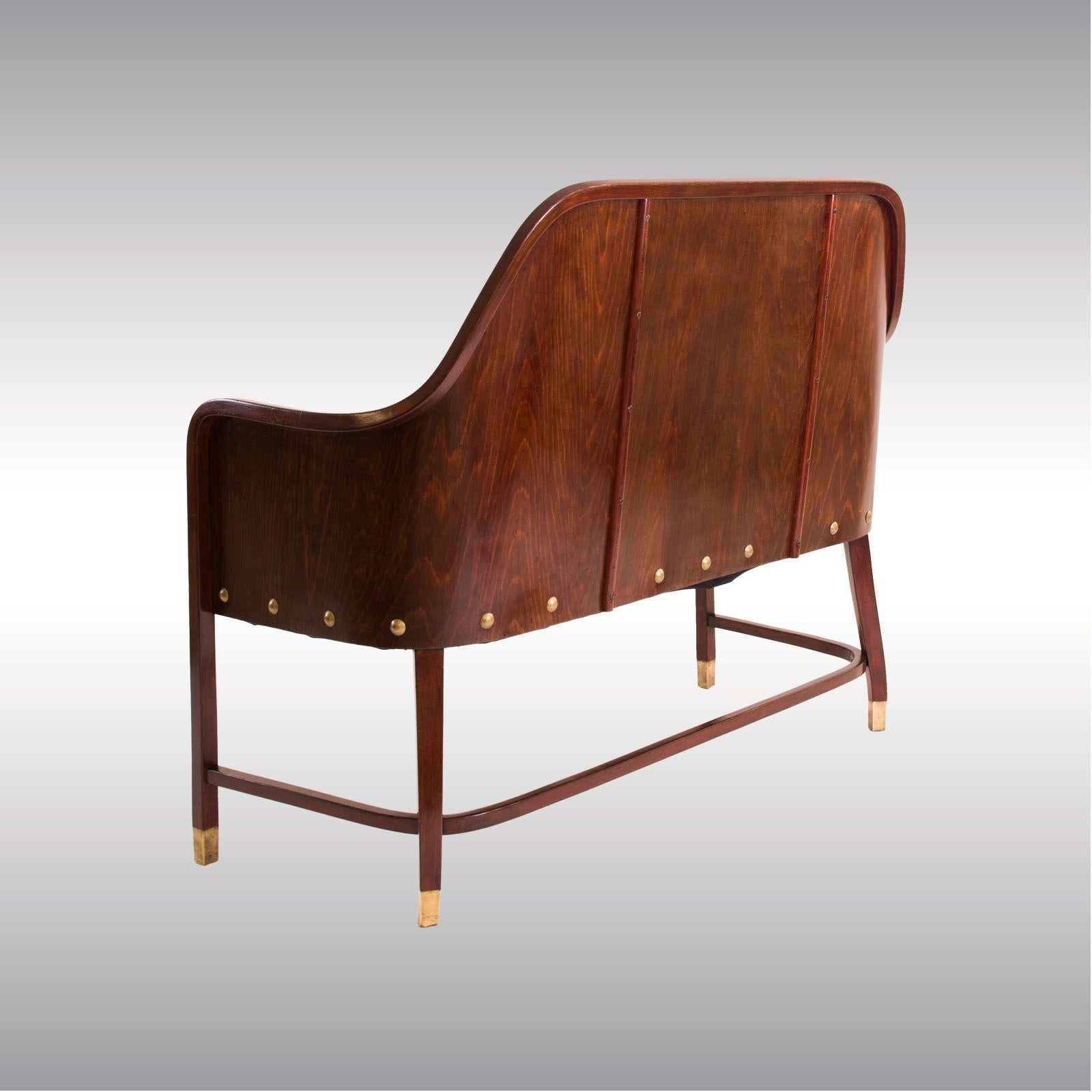 20th Century Original Josef Hoffmann & J. & J. Kohn Bench Vienna Secession, 1901 For Sale