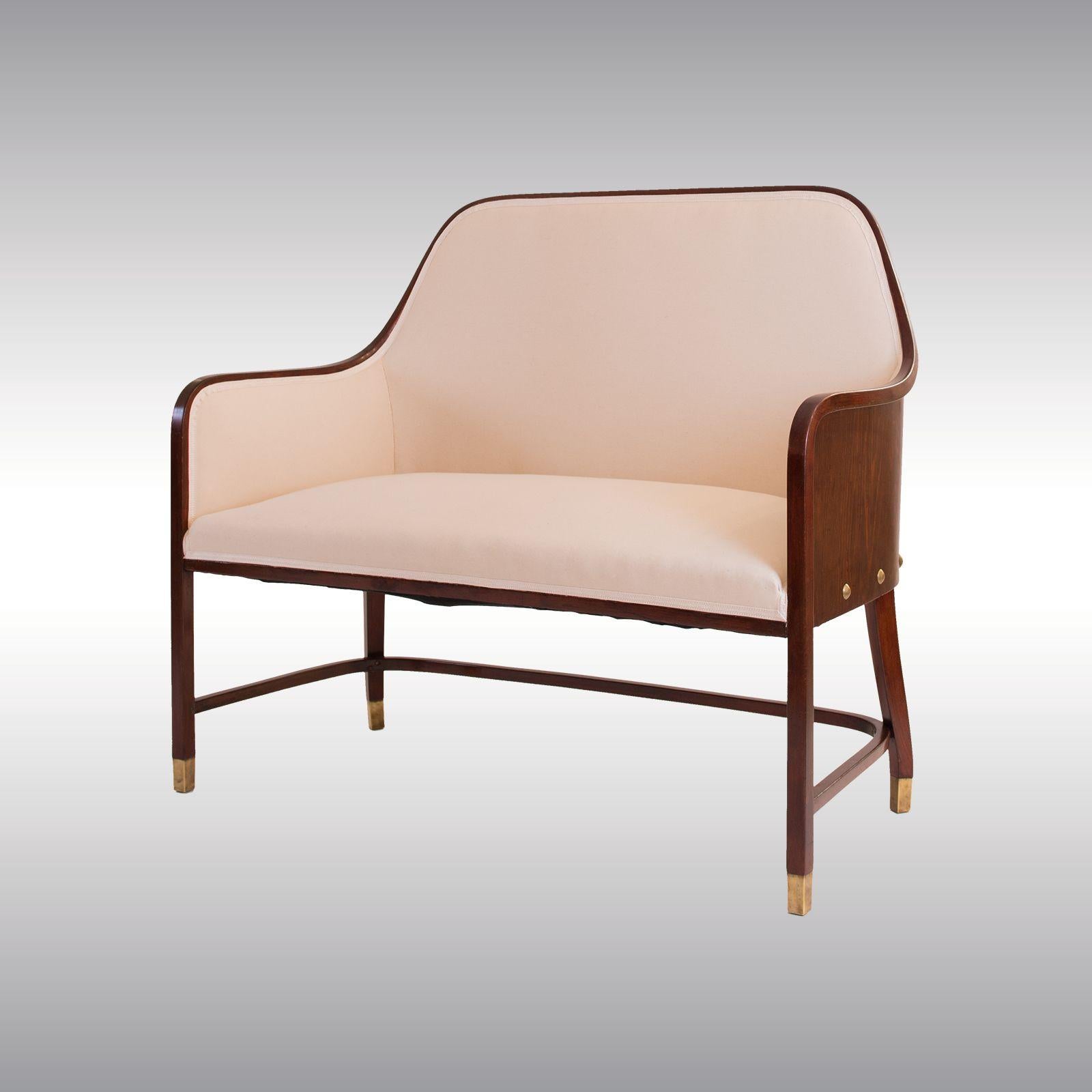Bentwood Original Josef Hoffmann & J. & J. Kohn Bench Vienna Secession, 1901 For Sale