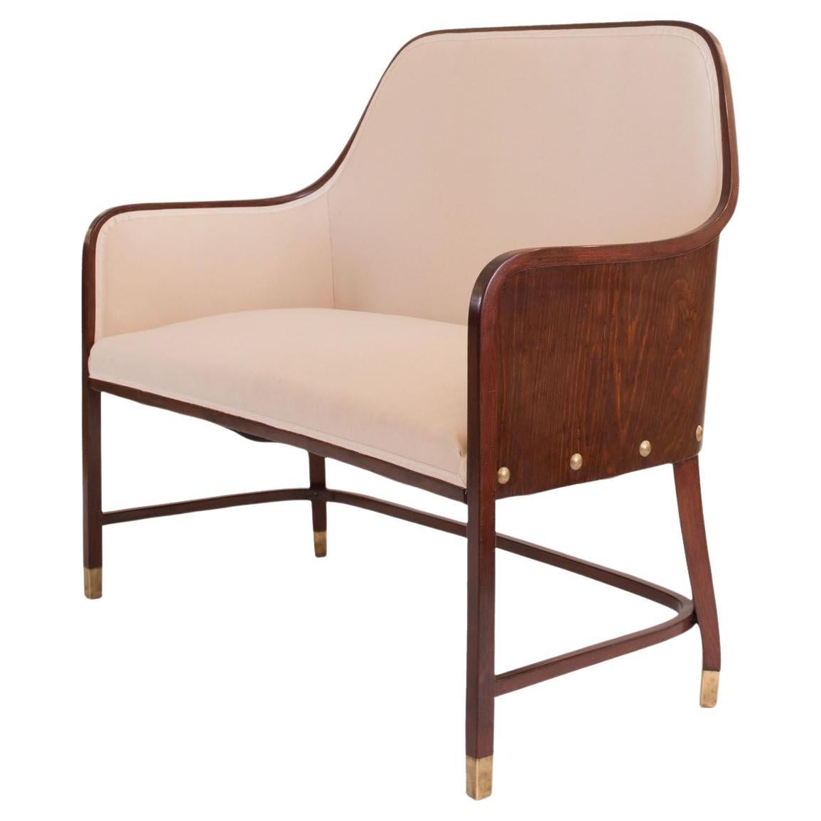 Original Josef Hoffmann & J. & J. Kohn Bench Vienna Secession, 1901