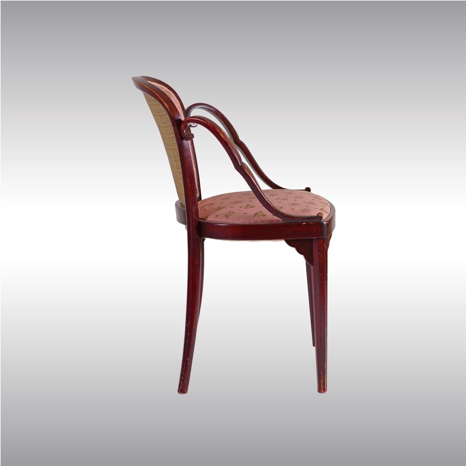 Hand-Crafted Original Josef Hoffmann & Kohn Jacob Chair from 1914 For Sale