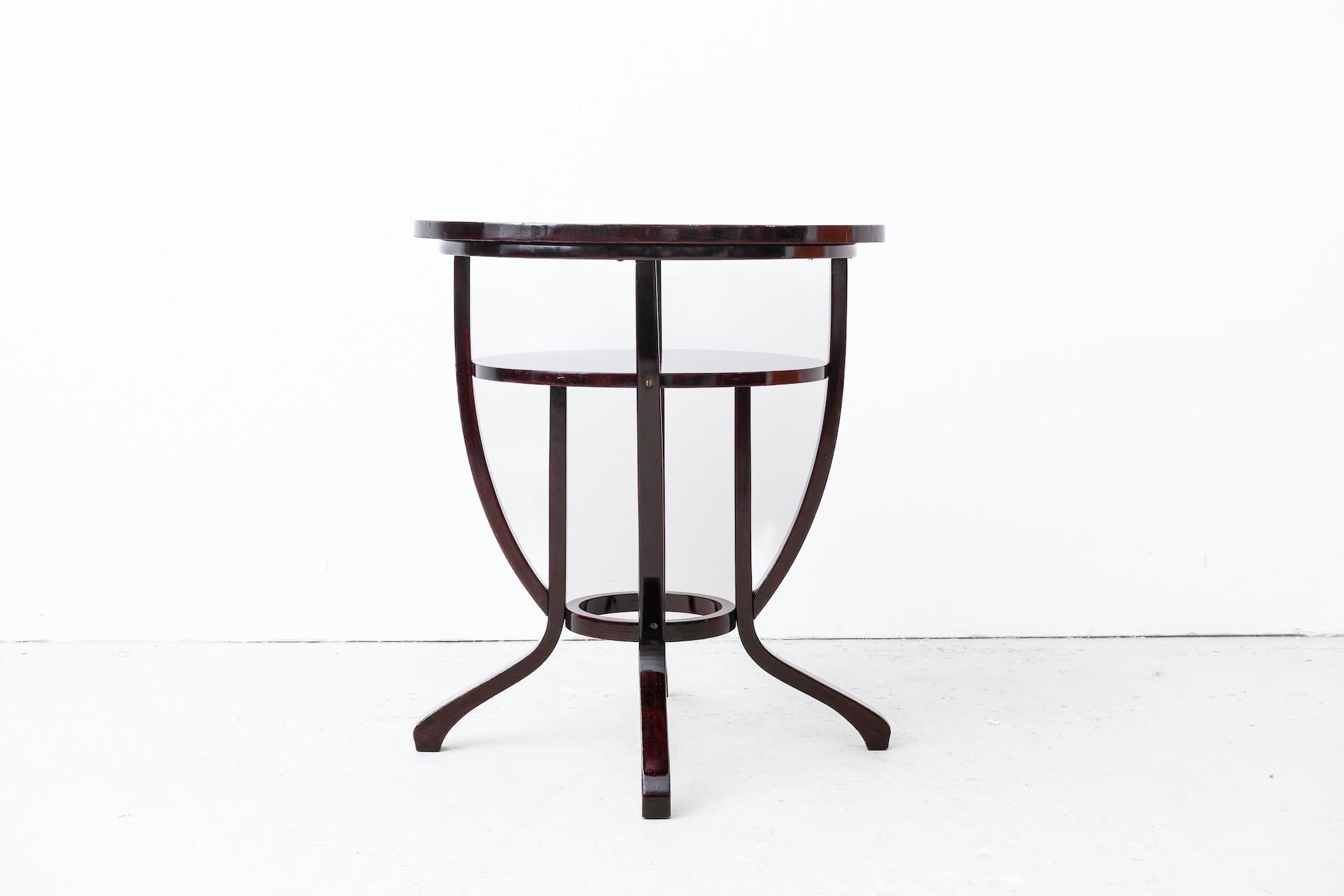 Original Jugendstil Tisch, Entwurf/Ausführung: Thonet (Koritschan, ab 1905) 9
