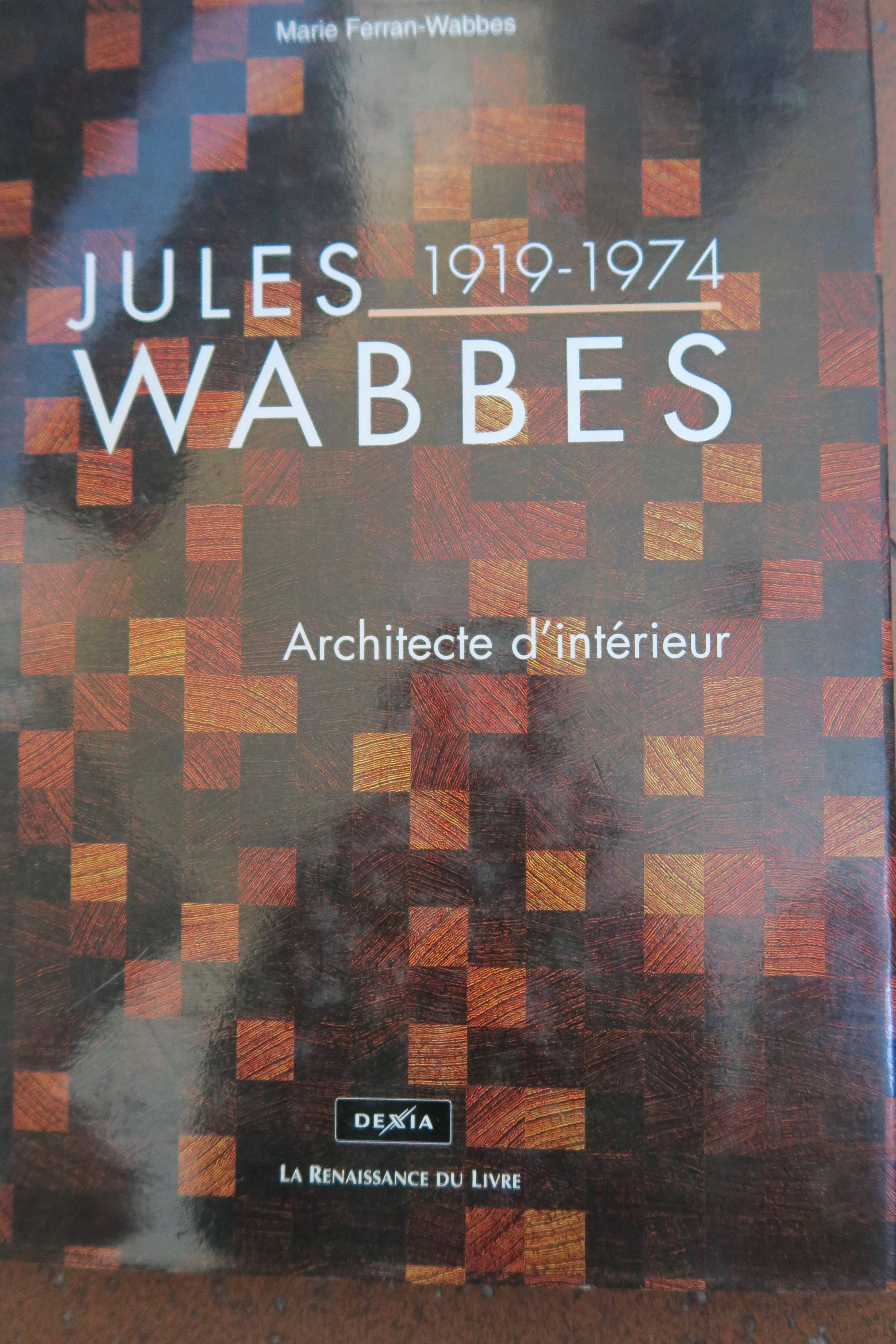 Belgian Original Jules Wabbes 11 Band Wall Lamp, 1960's