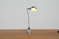 Original JUMO 1940's Model 600 Schreibtischlampe, ausgewählt von Charlotte Perriand