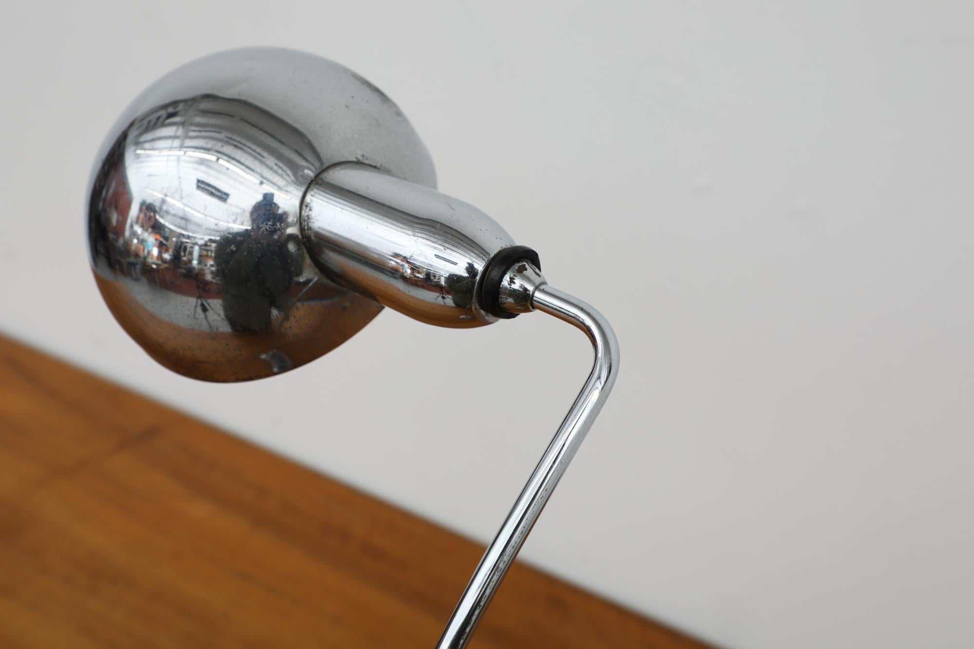 Original JUMO 1940's Model 600 Desk Lamp, Selected by Charlotte Perriand 13