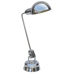 Vintage Original Jumo 600 Chrome Lamp Selected by Charlotte Perriand