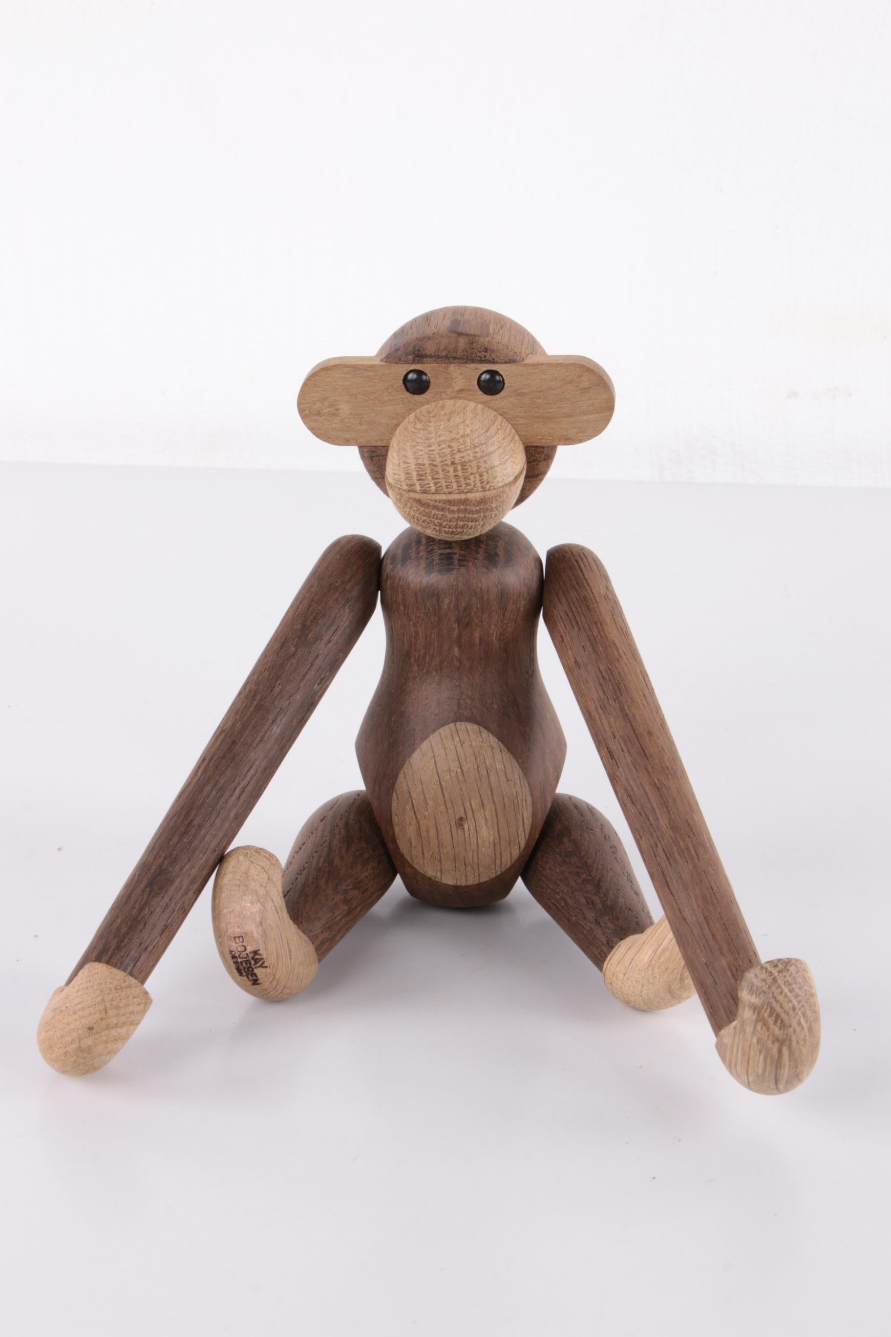 Mid-20th Century Original Kay Bojesen Monkey Monkey Size Small