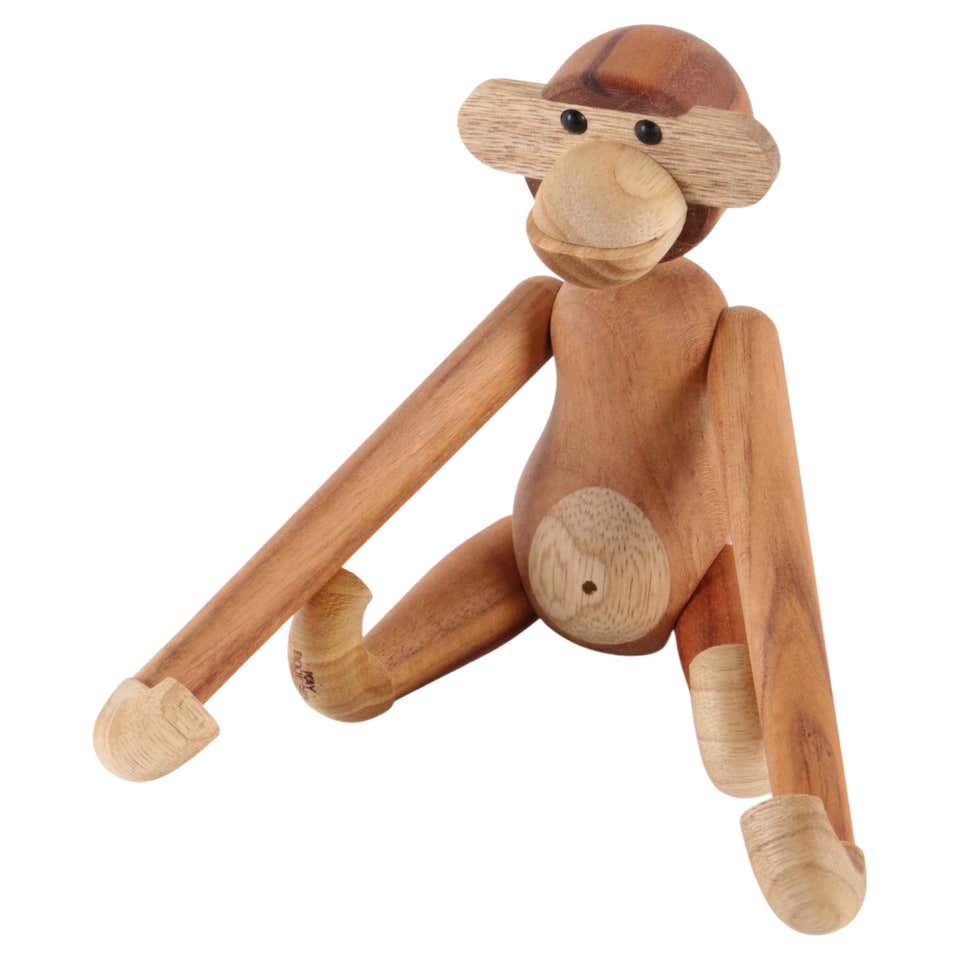 Leather Monkey Figure at 1stDibs