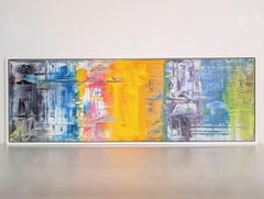 Original Kim Dieu Acryl Gemälde modern Bild Inspire Art 150x50