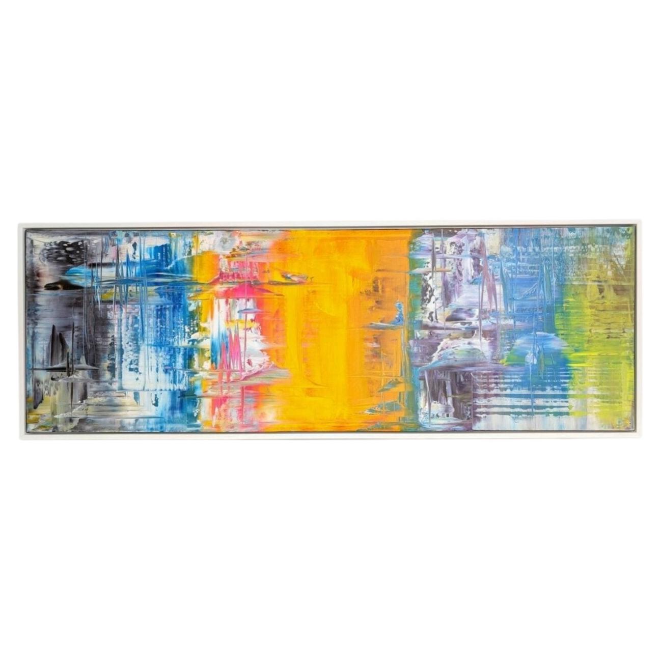 Original Kim Dieu Acryl Gemälde modern Bild Inspire Art 150x50 For Sale