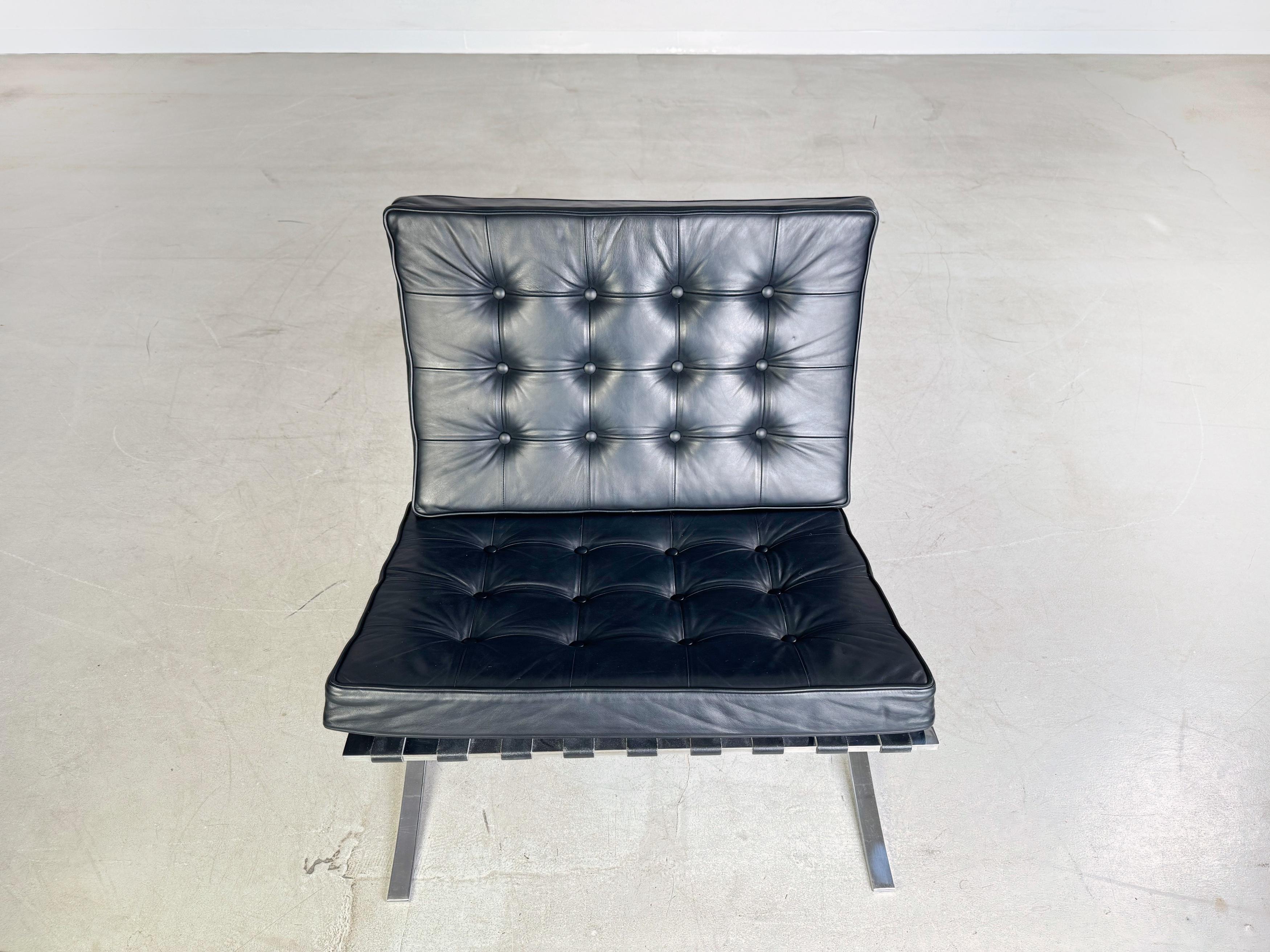 German Original Knoll Intenational Barcelona chair Mies van der Rohe