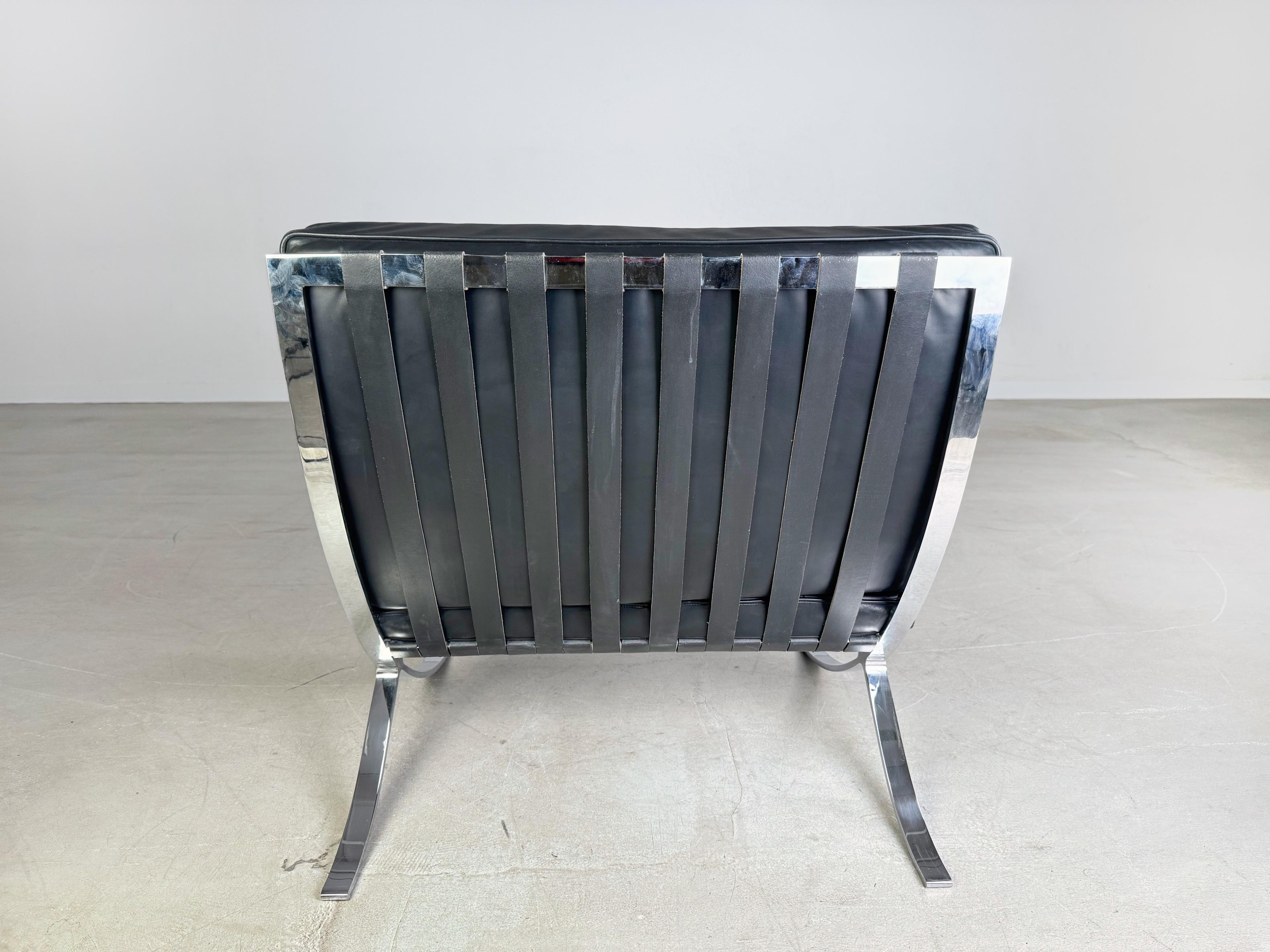 Original Knoll Intenational Barcelona chair Mies van der Rohe In Good Condition In Berlin, DE