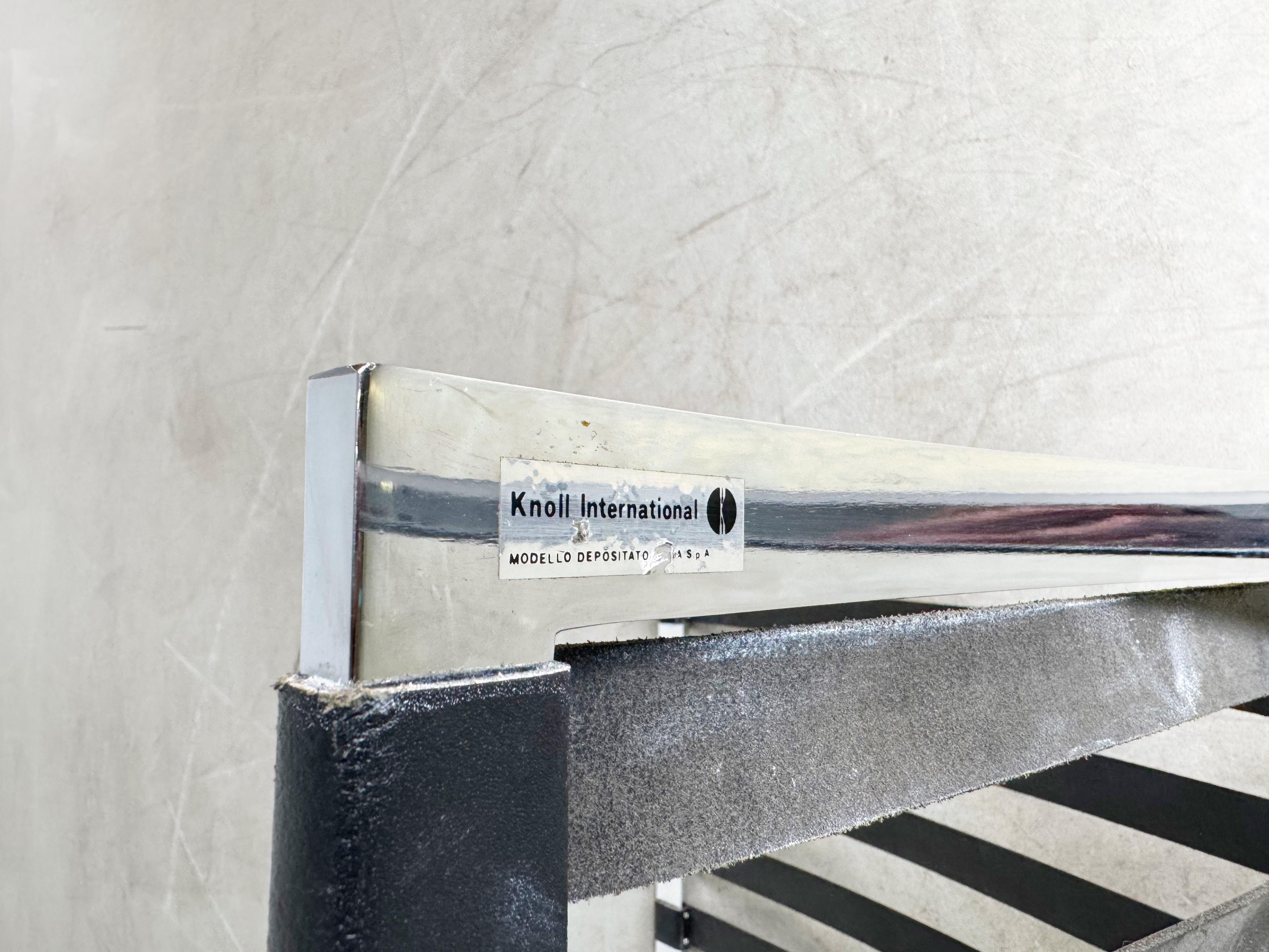 Sedia Knoll Intenational Barcelona originale Mies van der Rohe II in vendita 6