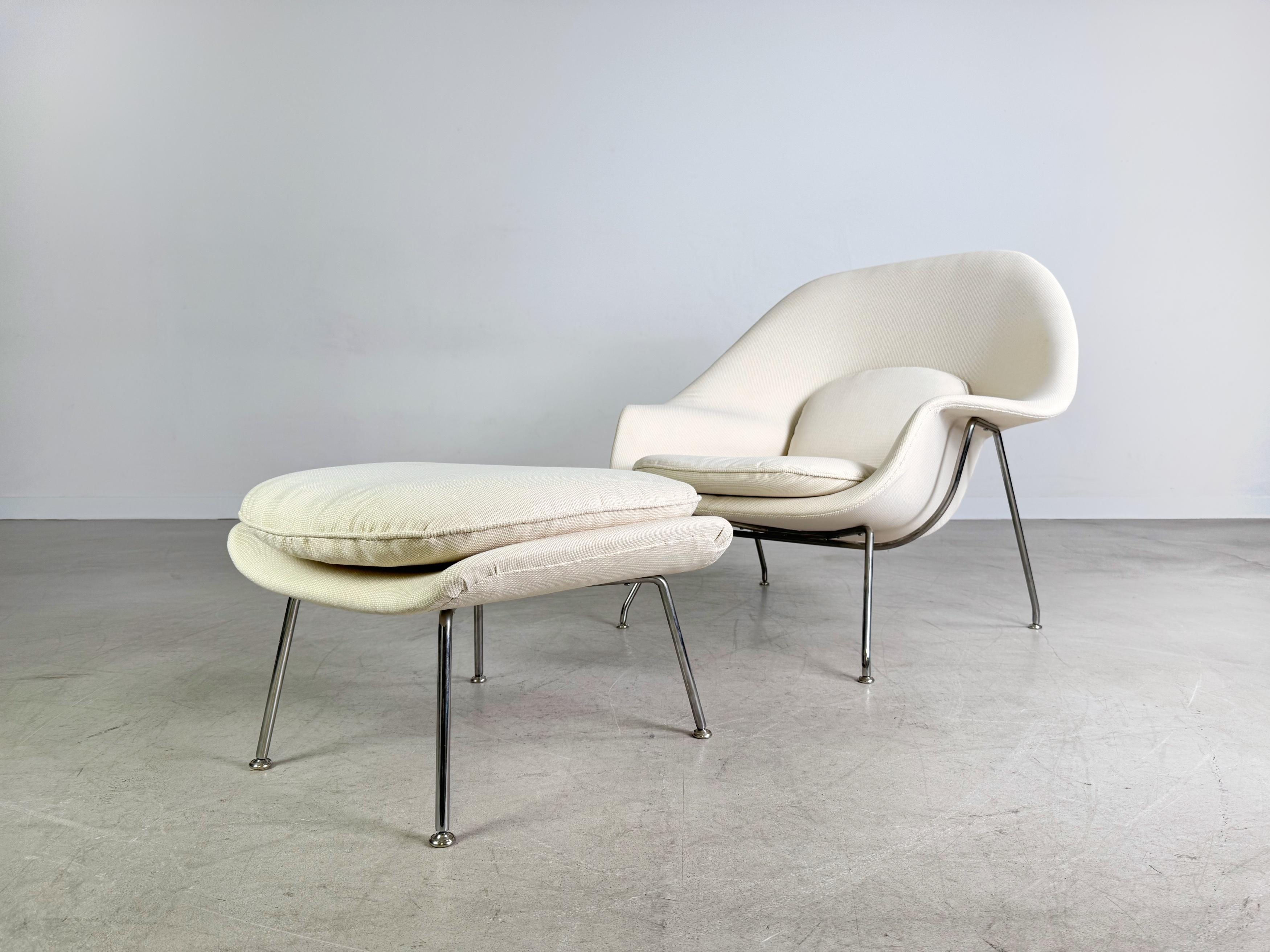 Mid-Century moderno Sedia originale Knoll Intenational Eero Saarinen Sessel Womb del 1980 in vendita