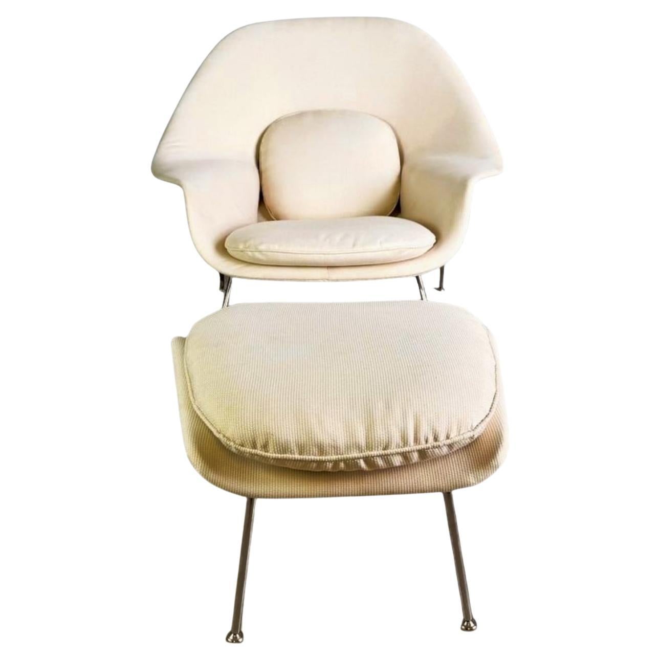 Original Knoll Intenational Eero Saarinen Sessel Womb chair 1980
