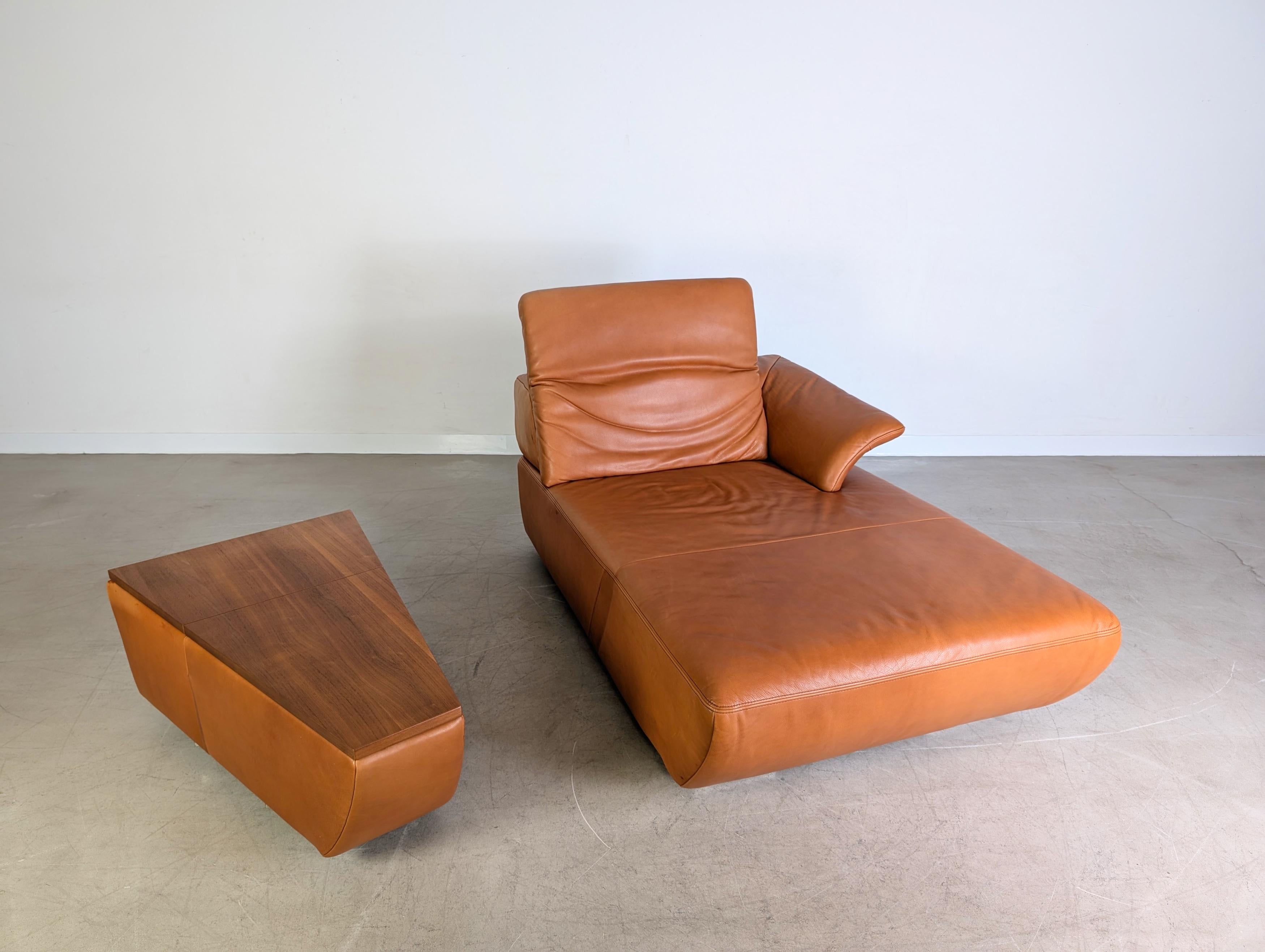 Divano Koinor Avanti originale Divano Lederer cognac Design in vendita 4