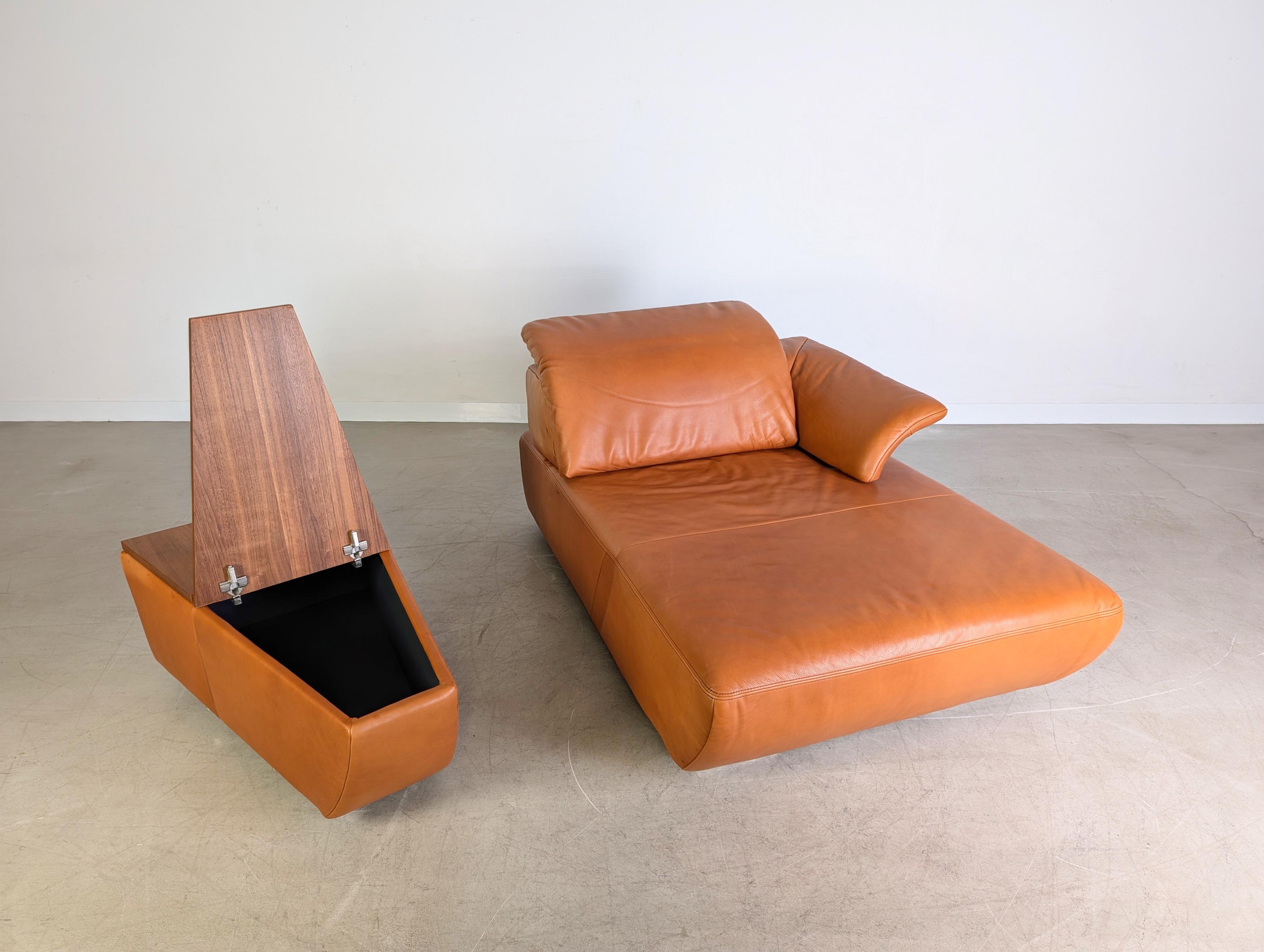 Divano Koinor Avanti originale Divano Lederer cognac Design in vendita 5