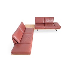 Original Koinor Phoenix Ecksofa Design Couch Anilinleder Braun
