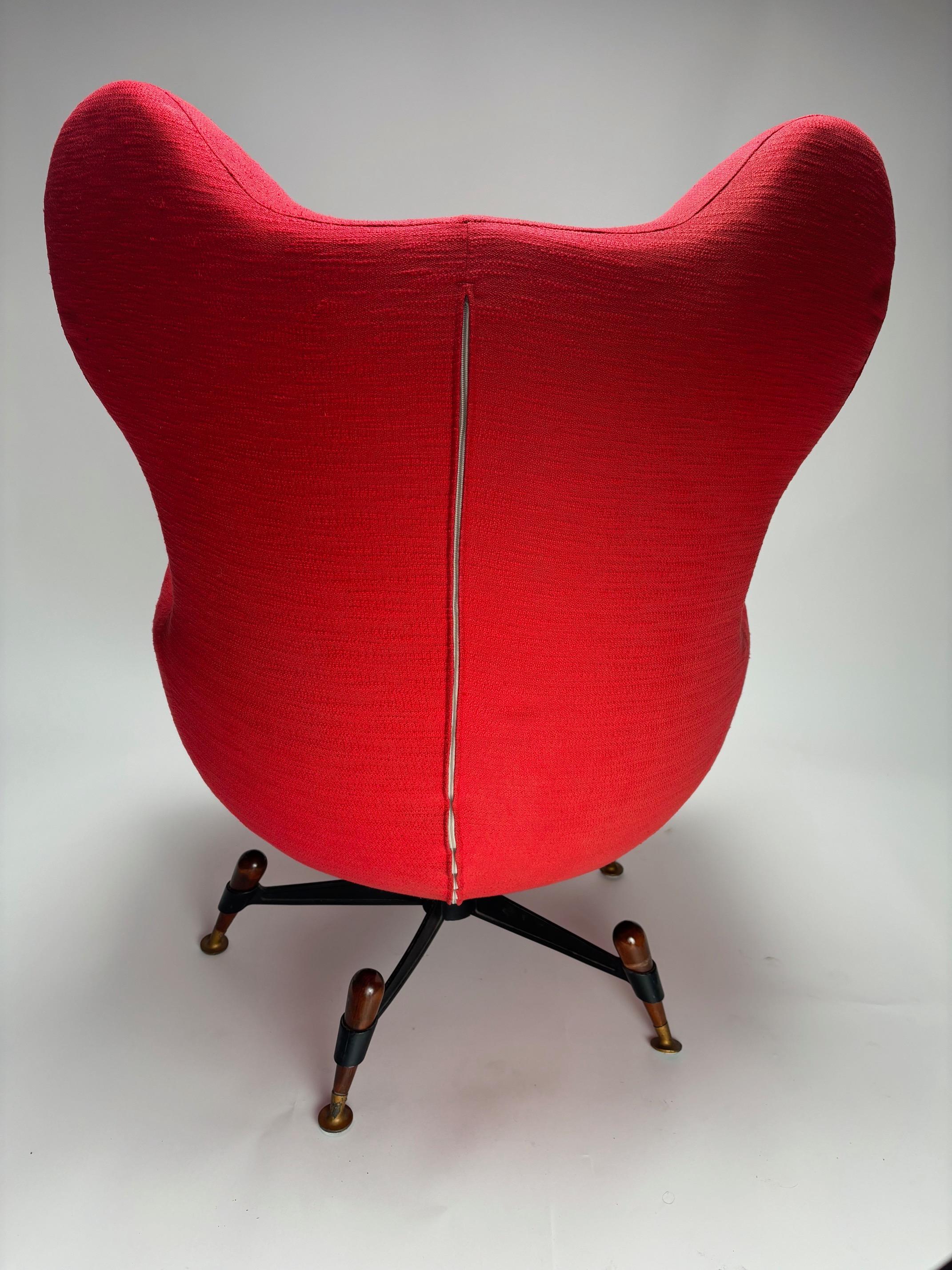 Fauteuil original Kosmo par Rito Valla pour IPE, Italie, années 1950 (Première édition) en vente 7