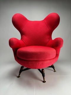 Sillón Kosmo original de Rito Valla para IPE, Italia, años 50 (Primera edición)